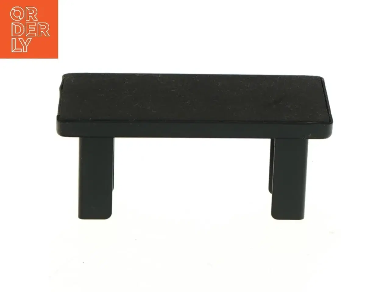 Billede 1 - Sort visitkorthodler (str. 11,5x5,5x5 cm)