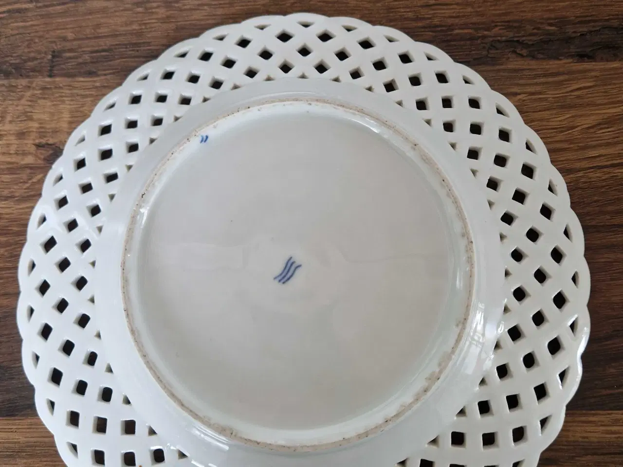 Billede 3 - Antik Royal Copenhagen dobbelt helblonde tallerken