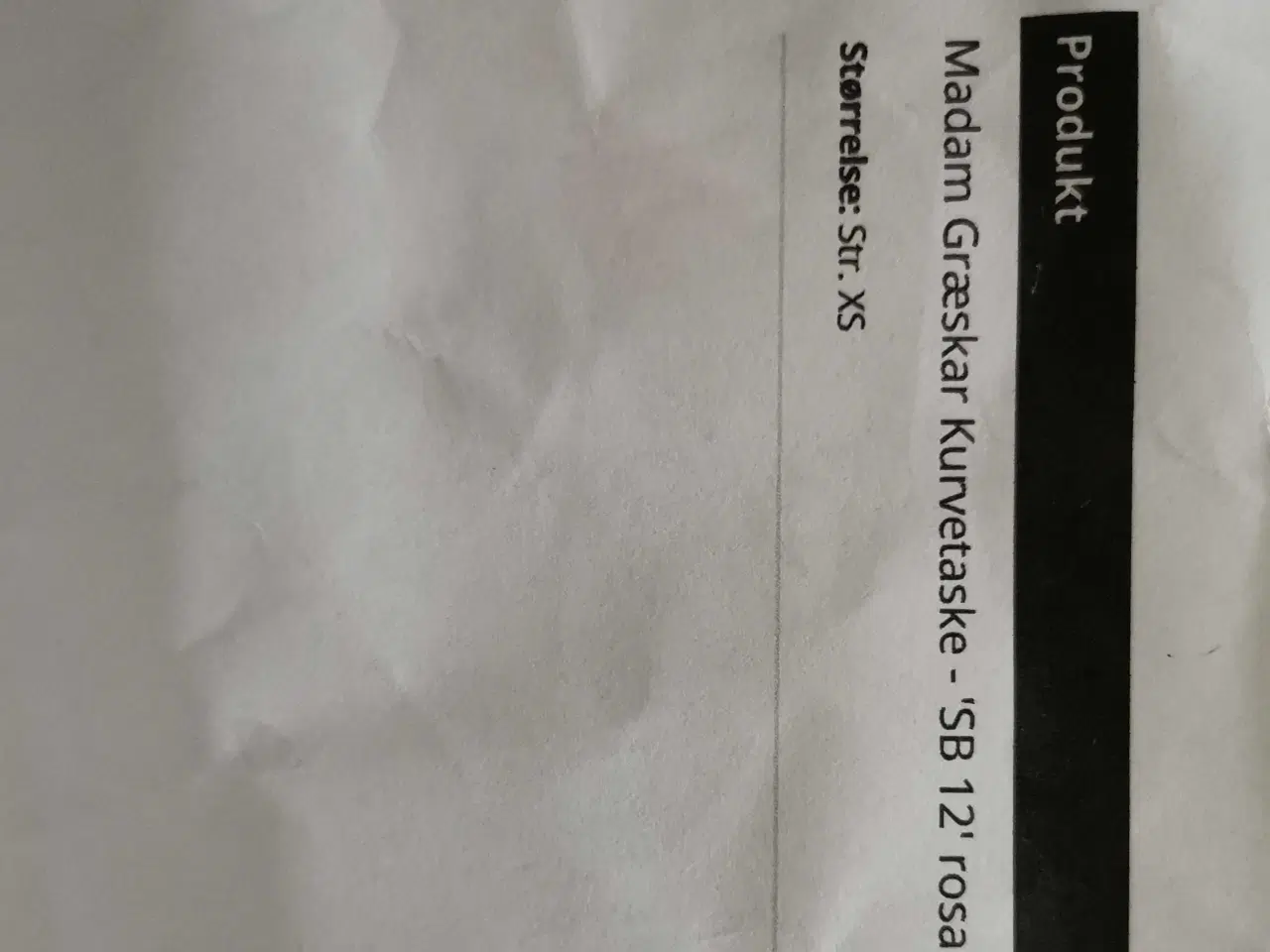 Billede 1 - Helt ny kurve taske fra Madagaskar 