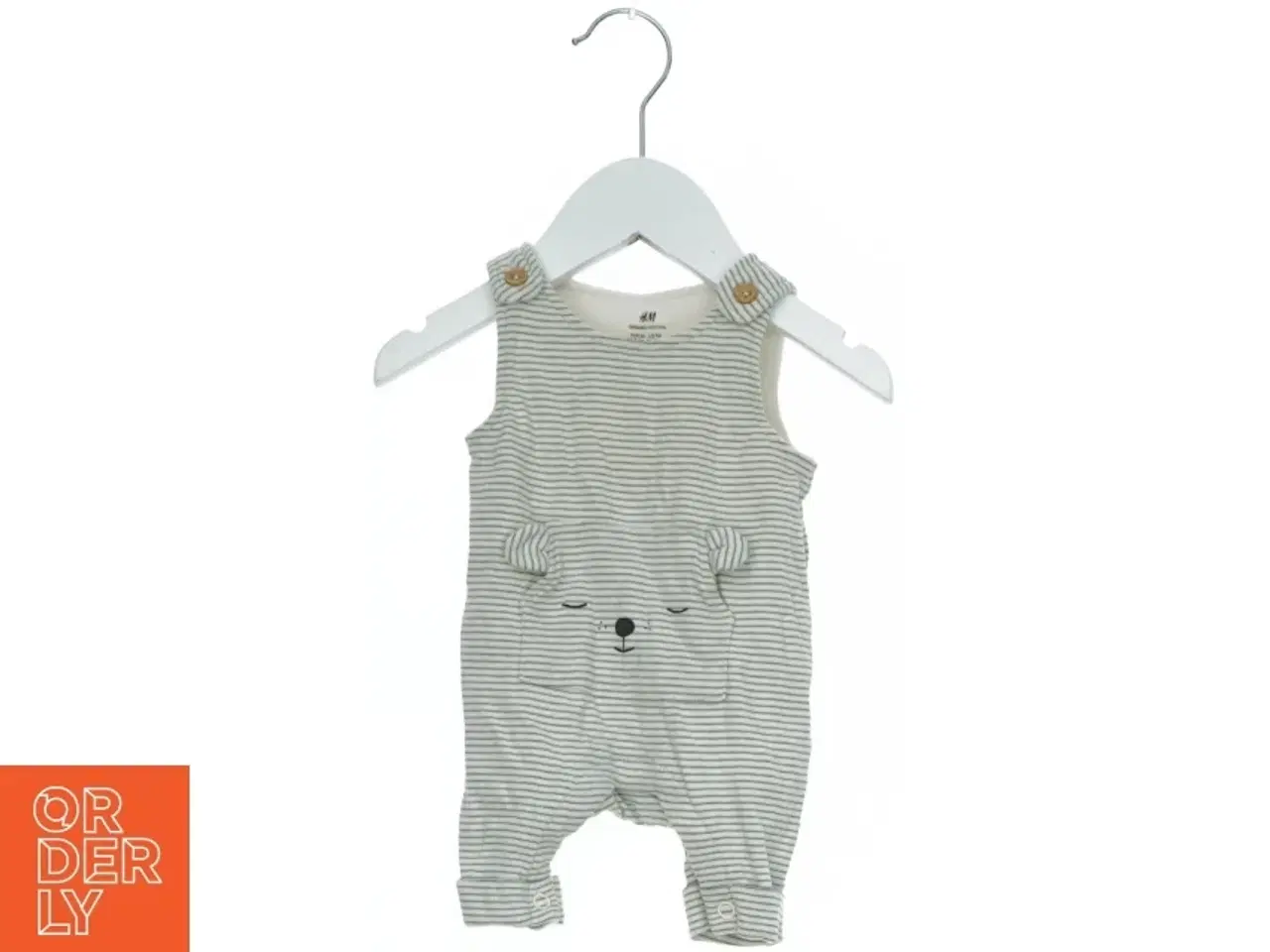 Billede 1 - Baby buksedragt med striber fra H&M (str. 50)