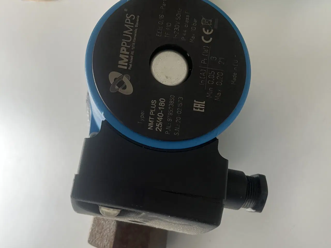 Billede 2 - Cirkulationspumpe til gulvvarmesystem