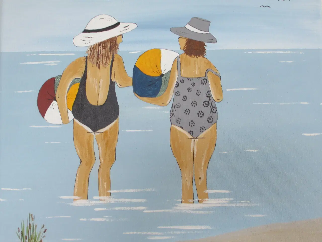 Billede 1 - ACRYL-MALERI nr. G. 6