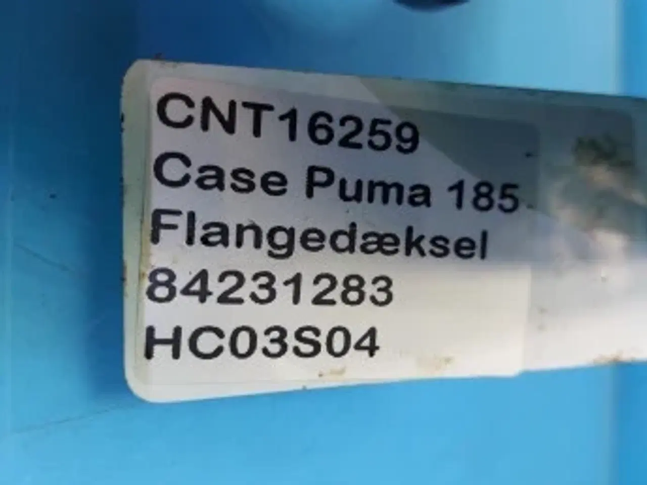 Billede 18 - Case Puma 185 Flangedæksel 84231283