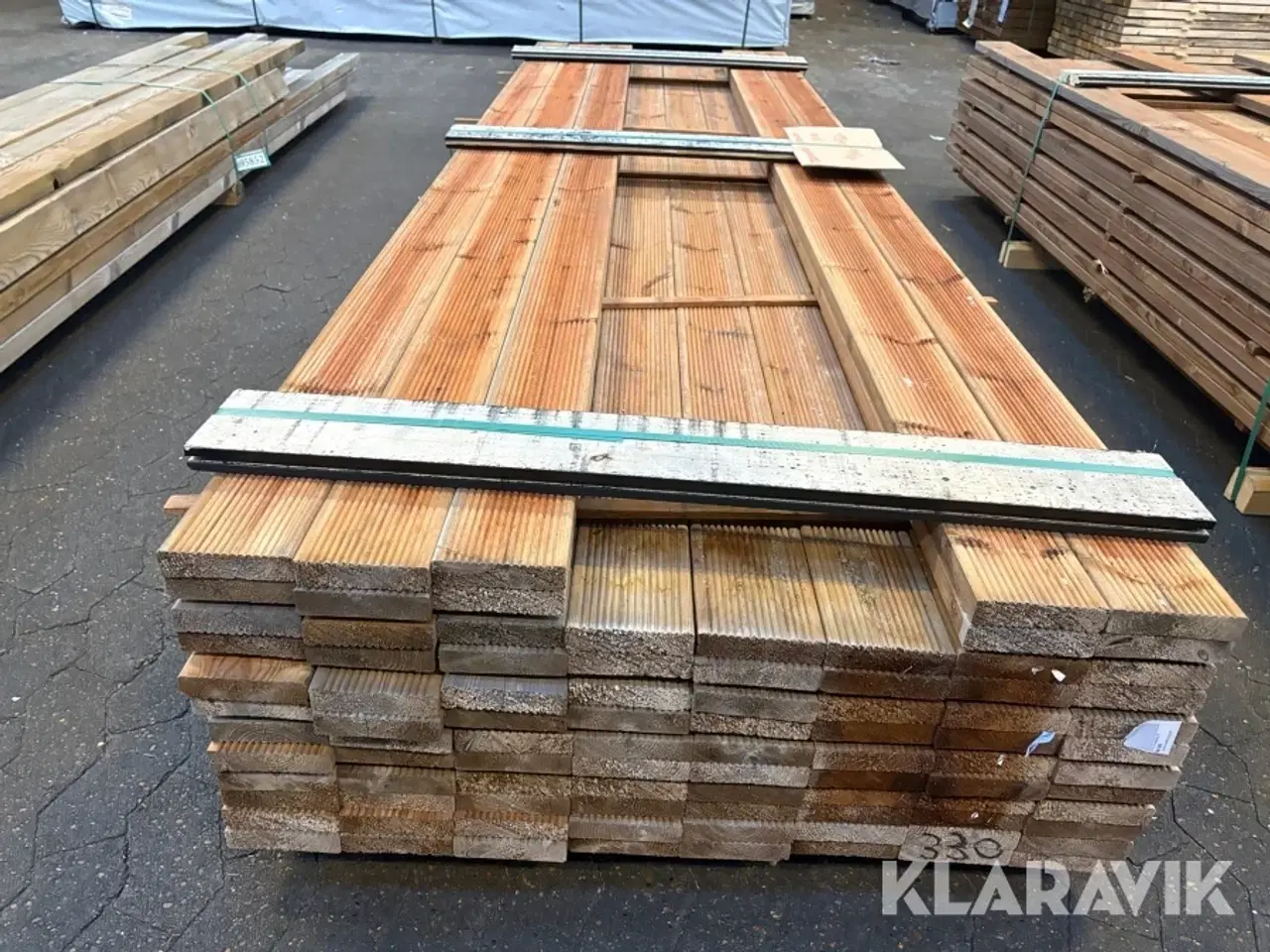 Billede 2 - Terrassebrædder brun imprægneret 90 styk
