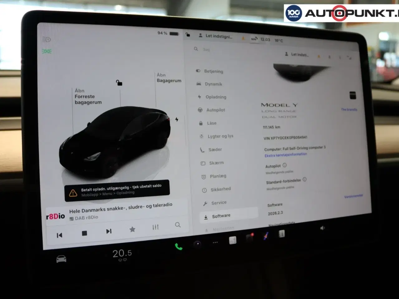 Billede 8 - Tesla Model Y  Long Range AWD