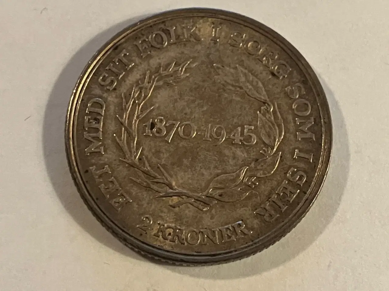 Billede 1 - 2 Kroner 1945 Danmark