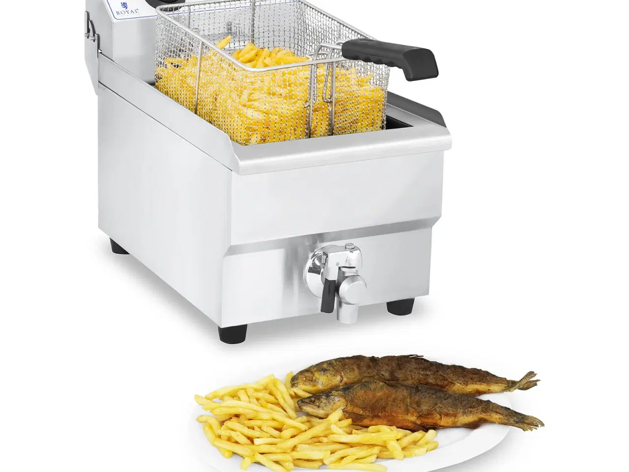 Billede 1 -  Frituregryde – 10 liter med afløbshane