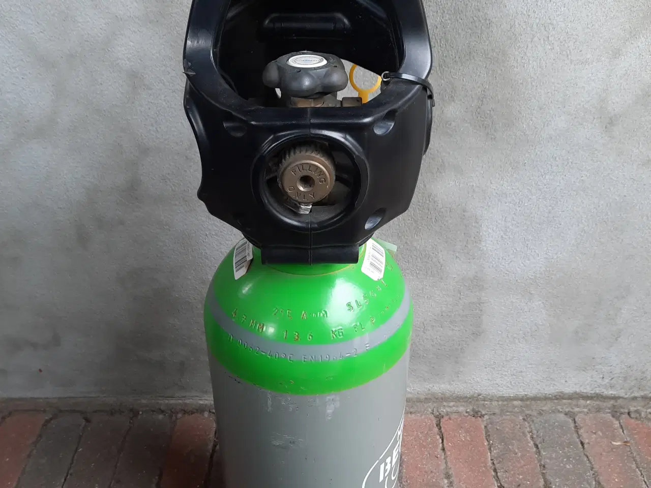 Billede 4 - ArgonMix / Blandgas Ejendomsflaske . 8L 300 bar