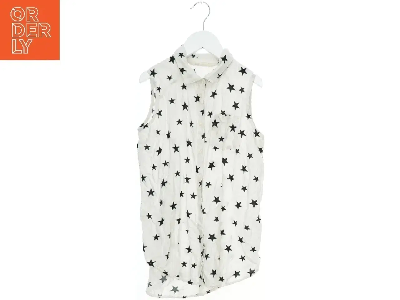 Billede 1 - Ærmeløs skjorte med stjerneprint fra H&M (str. 158)