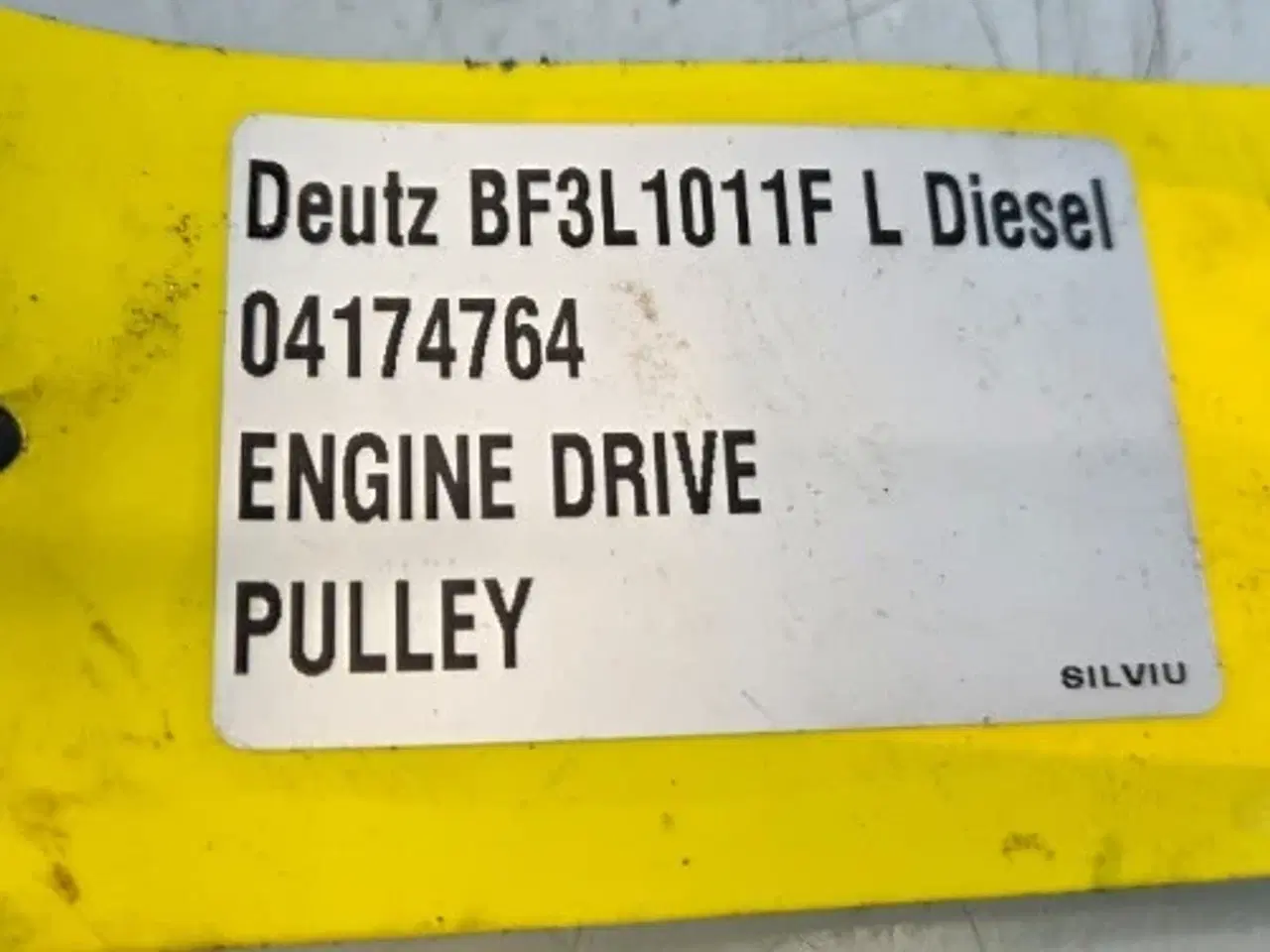 Billede 3 - Deutz BF3L1011FL Remskive 04174764