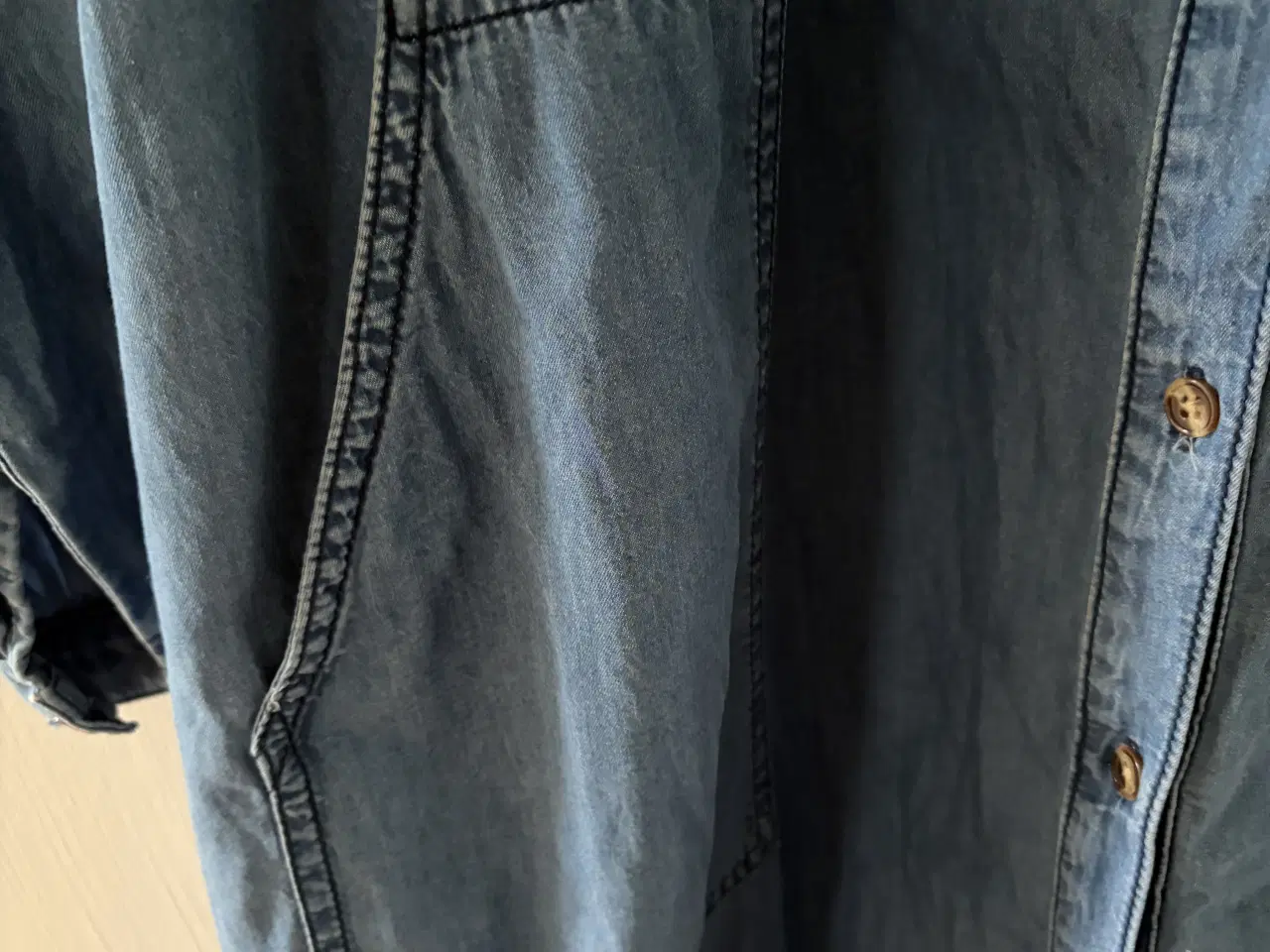 Billede 3 - Demin kjole Lollys Laundry str L