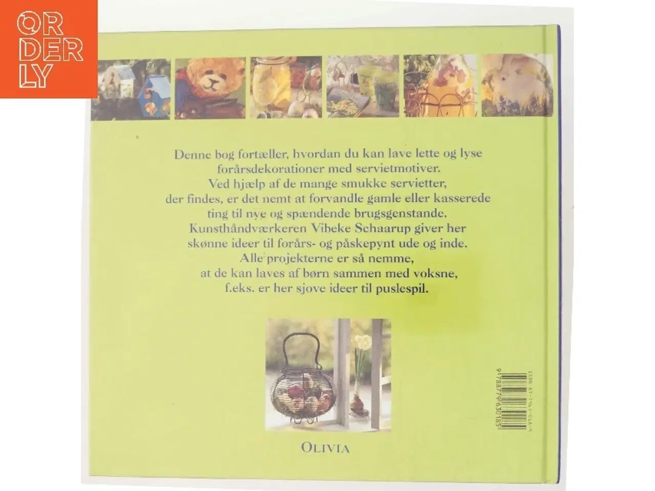 Billede 3 - Servietmotiver - forårsideer af Vibeke Schaarup (Bog)
