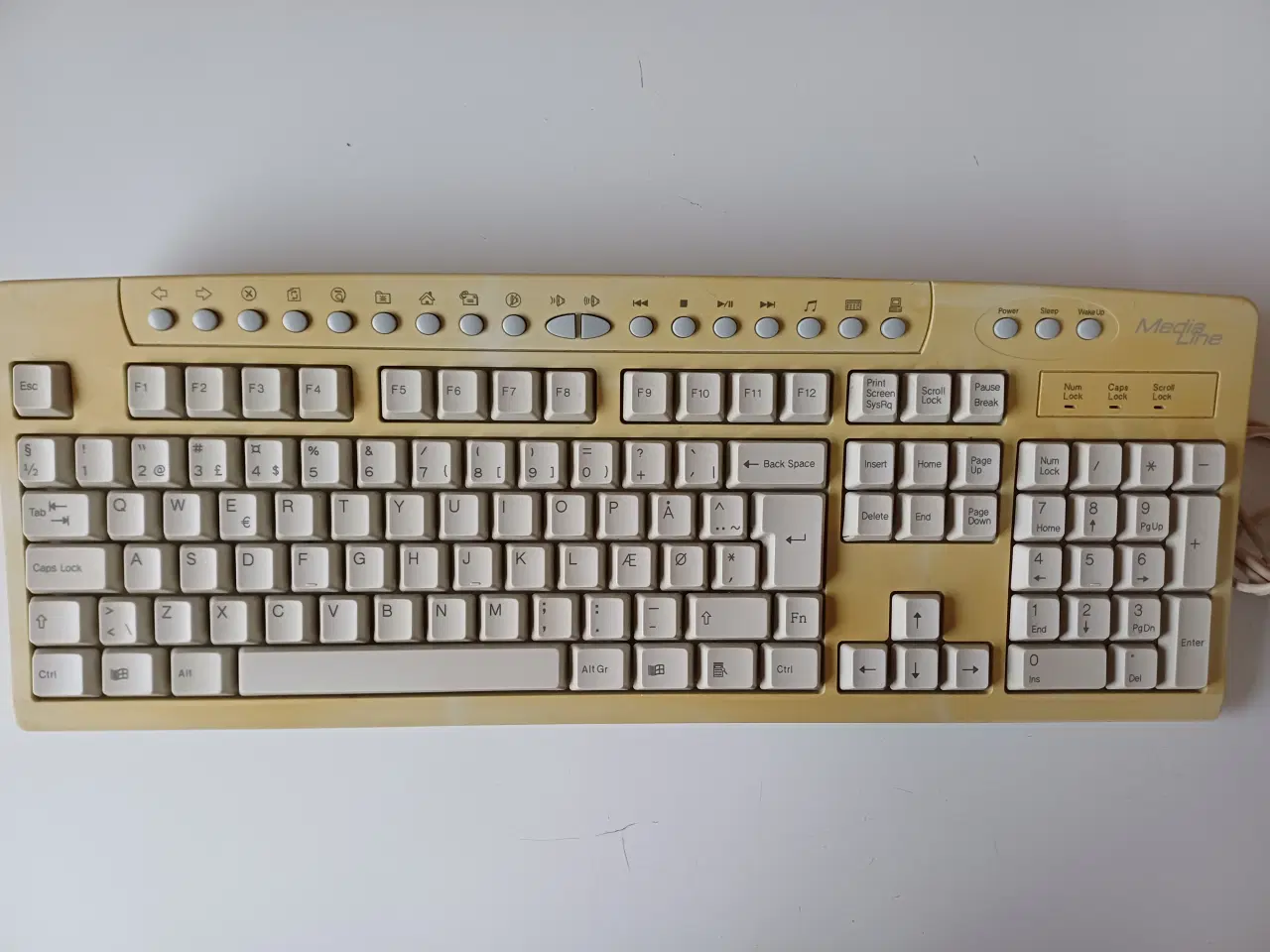 Billede 1 - PC tastatur Media Line