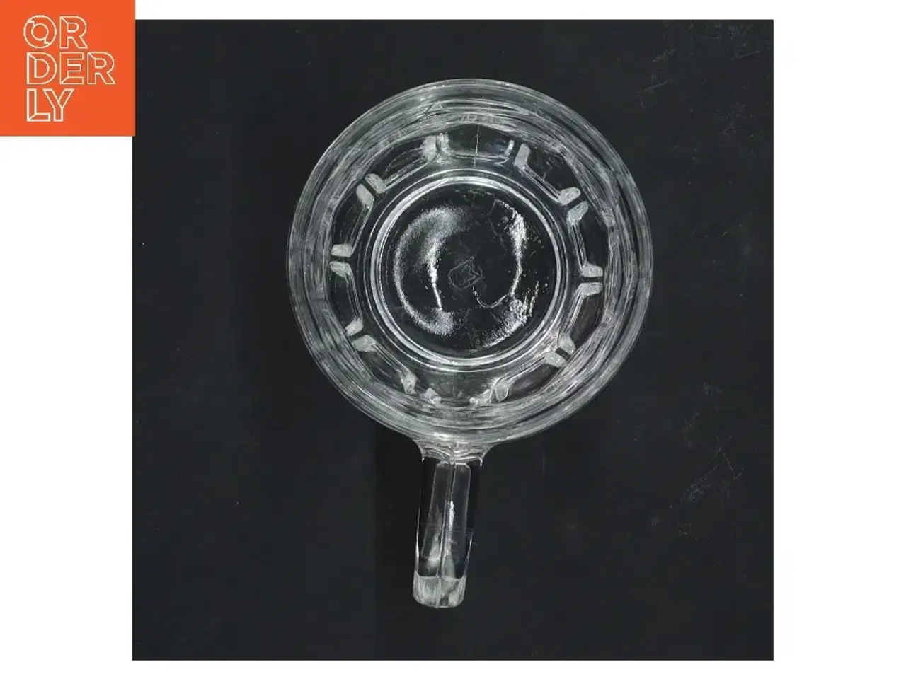 Billede 3 - Stort solidt ølkrus med håndtag (str. 9,5x7 cm)