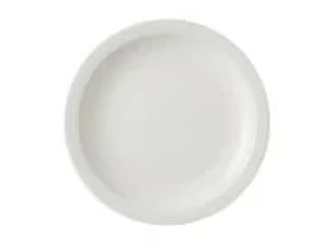Billede 1 - 12 stk. Tallerken m/ fane white 254 mm Harvest Norse Dudson