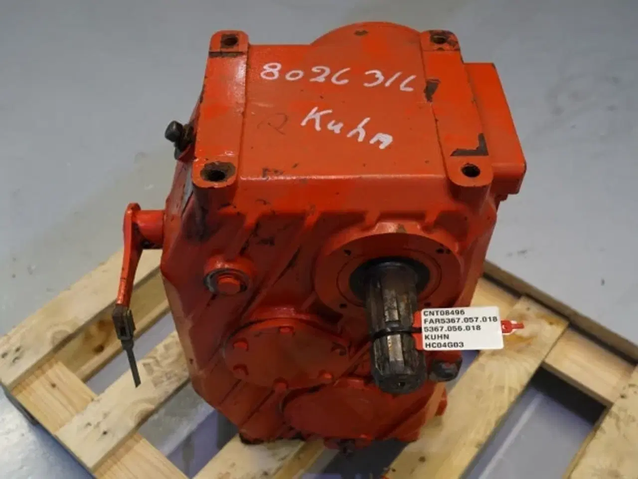 Billede 9 - Kuhn Fodervogn Gearkasse FAR5367.057.018