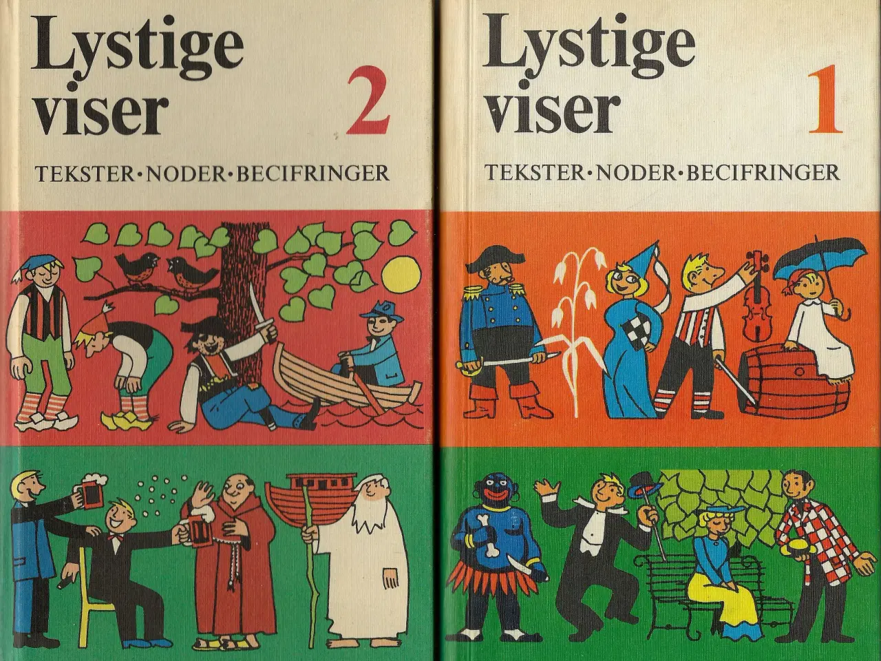 Billede 1 - Lystige viser 1 & 2 