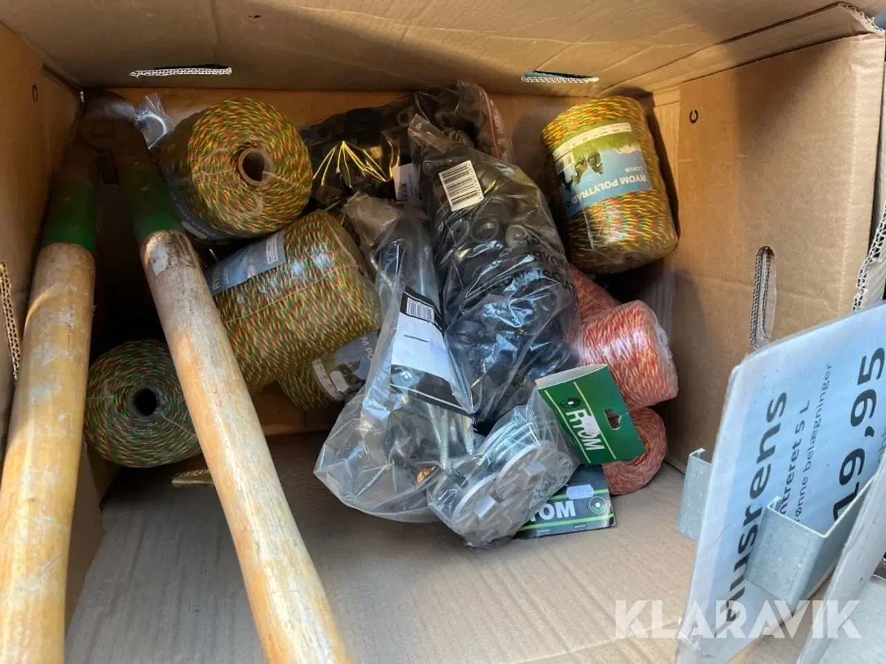 Billede 5 - Lot - hegn, vejsalt, pæle og øvrigt 3 paller
