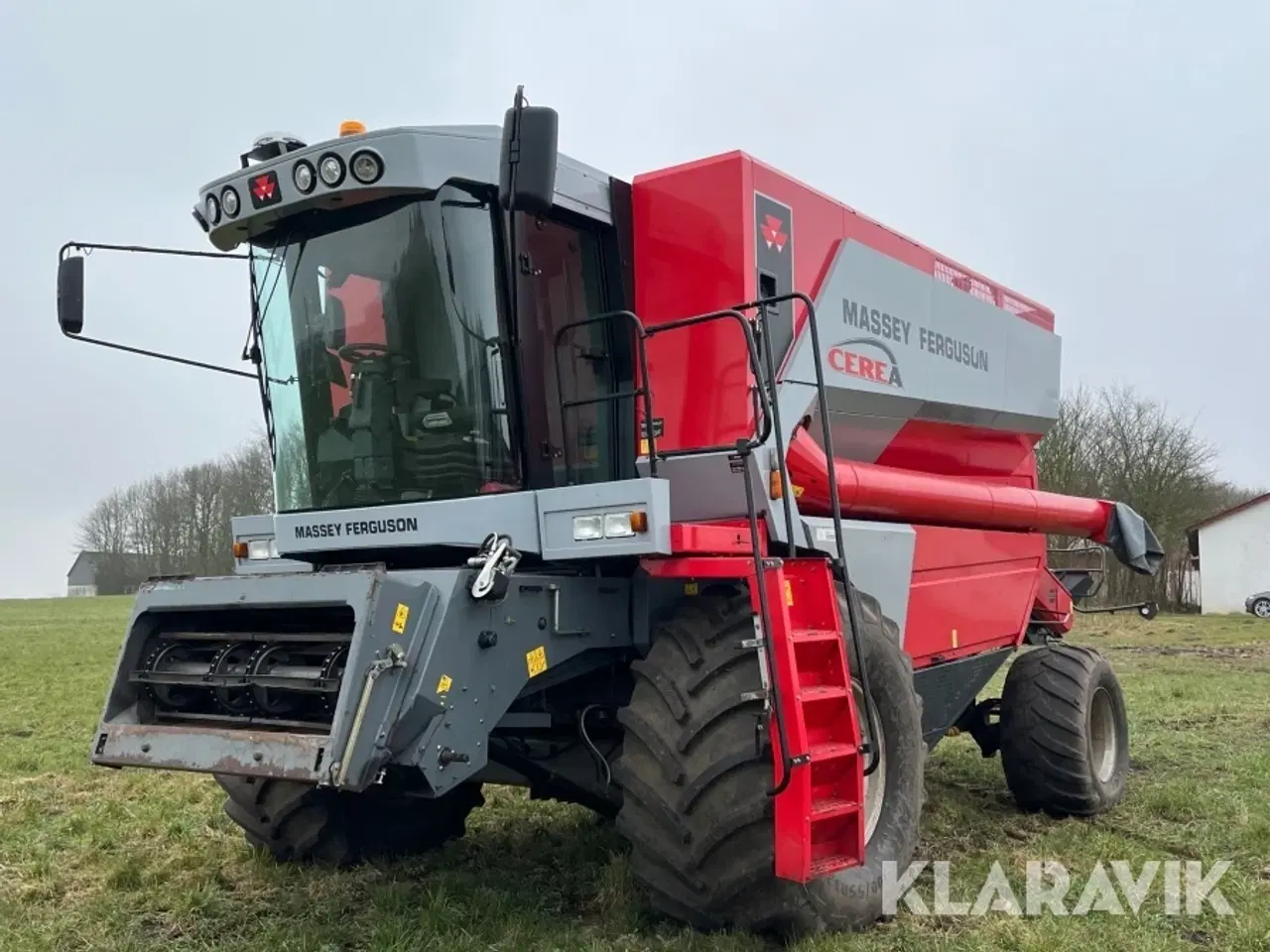 Billede 1 - Mejetærsker Massey Ferguson Cerea 7278 med skærebord