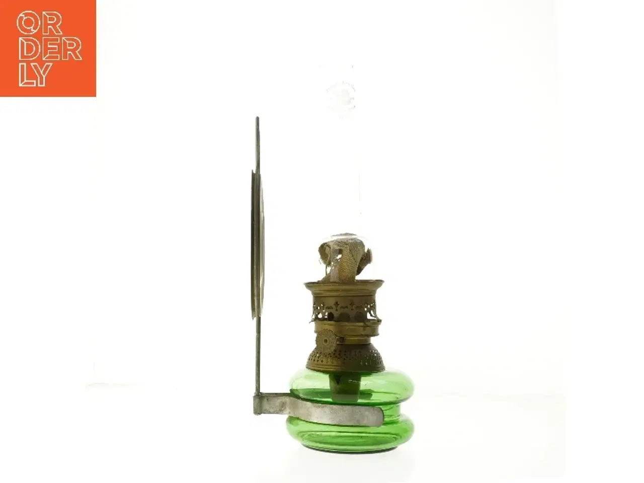 Billede 2 - Vintage olie lampe fra Prima Krystal (str. 30 cm)