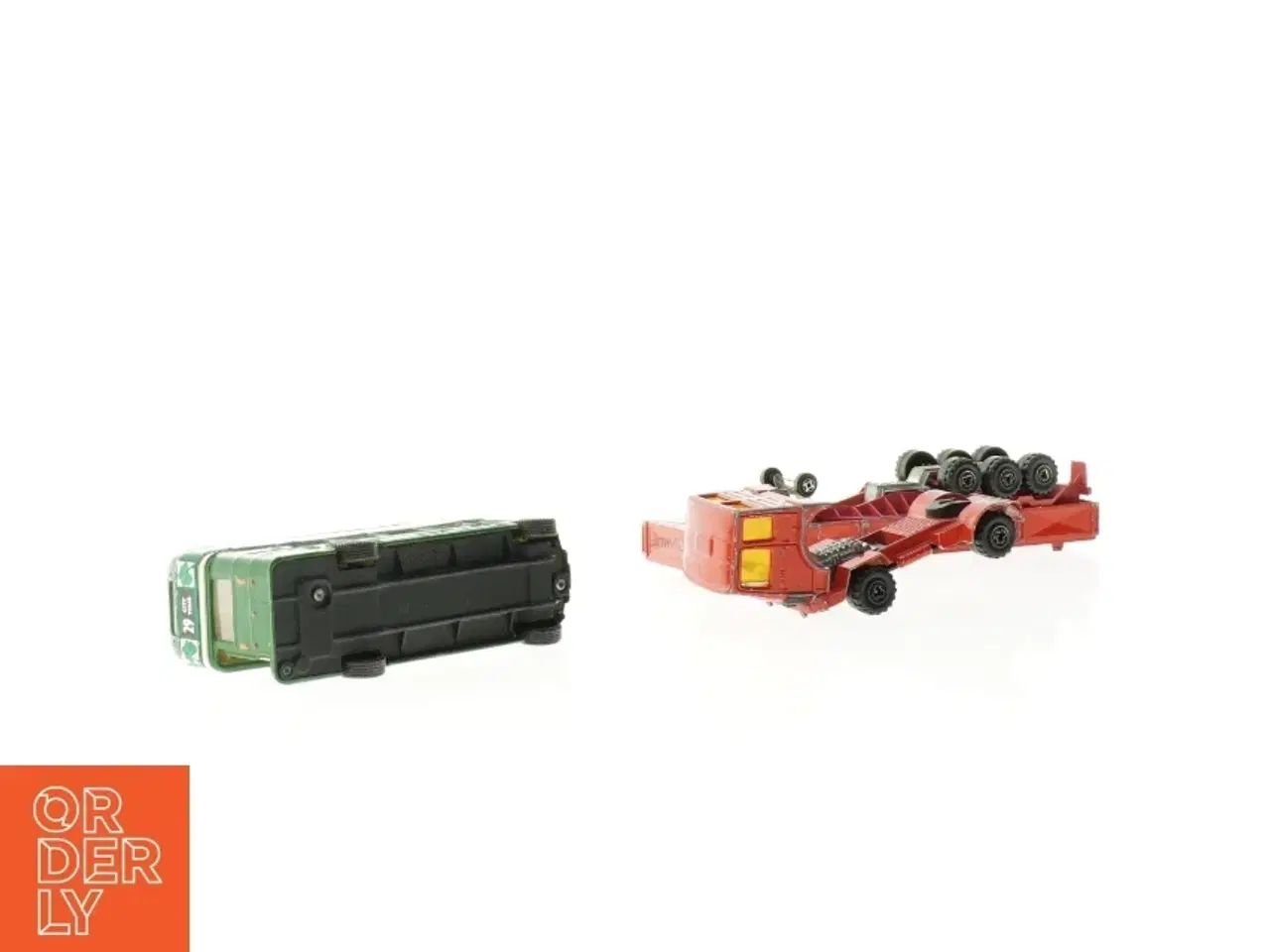 Billede 4 - Matchbox legetøjsbiler fra Matchbox (str. Rød 24 cm, grøn 12 cm)