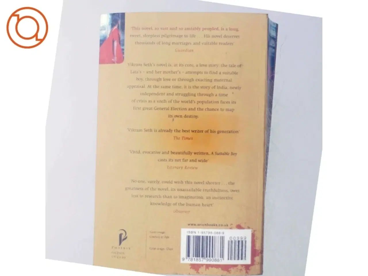 Billede 3 - A suitable boy af Vikram Seth (Bog)