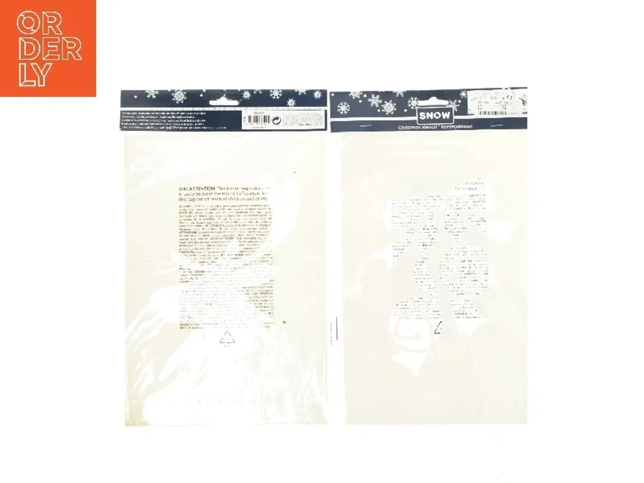 Billede 2 - Julestencil sæt (str. 31x21 cm)