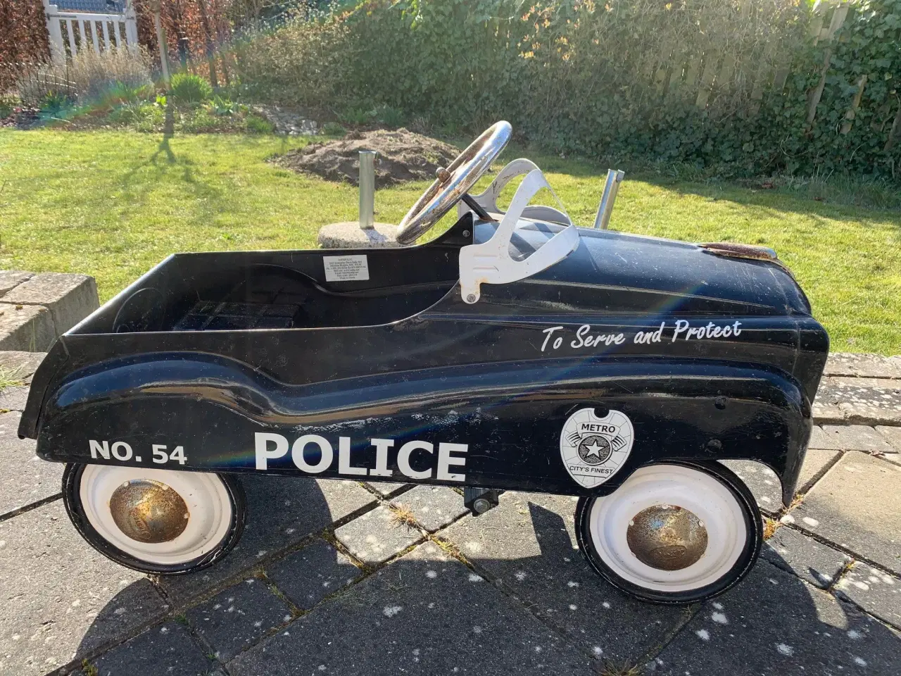 Billede 1 - Police pedal car