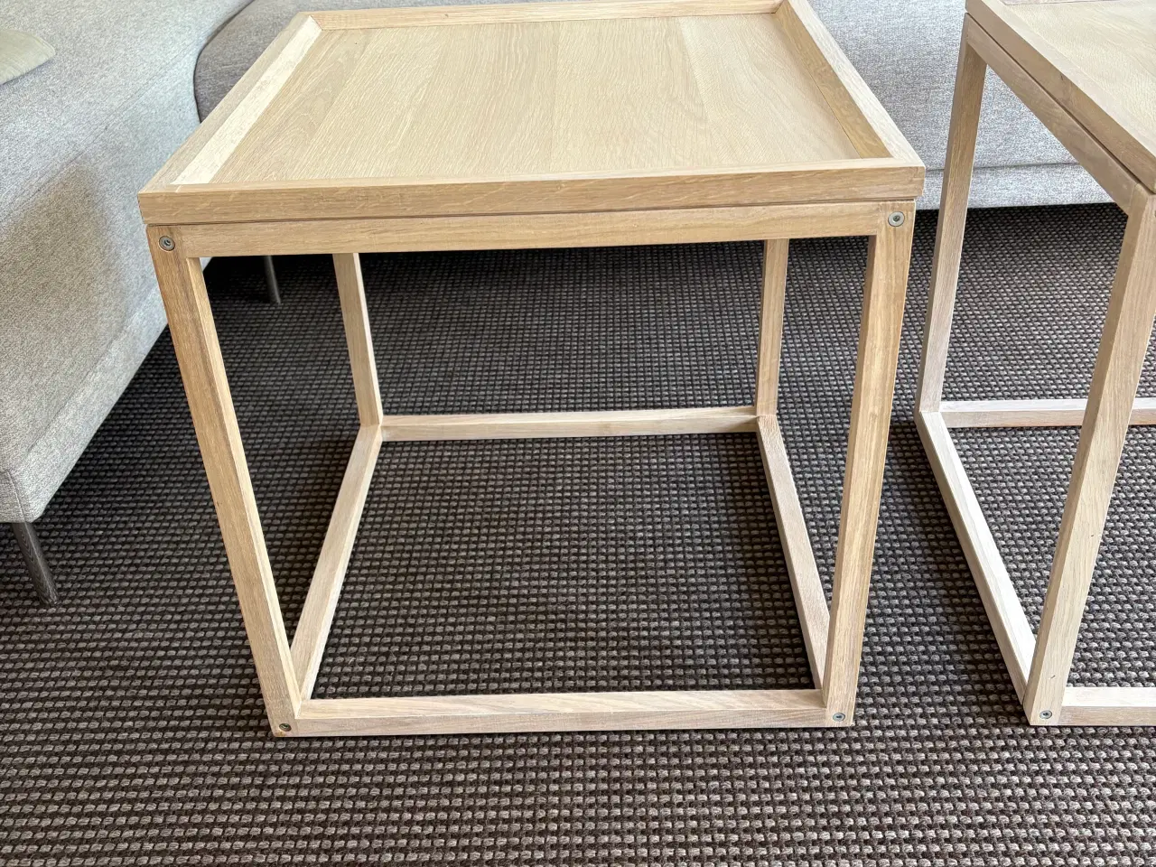 Billede 3 - Sofabord egetræ