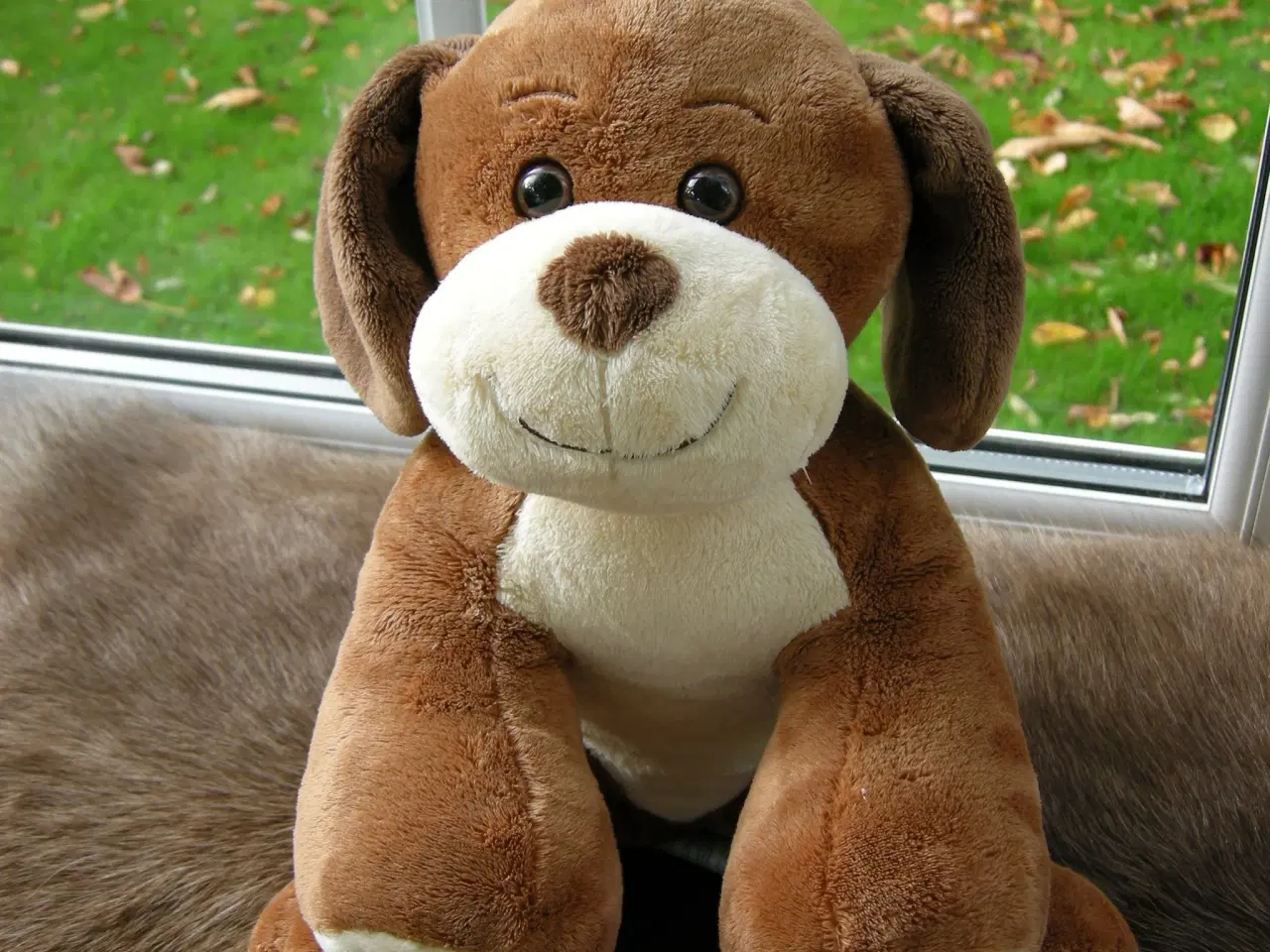 Billede 1 - BUILD A BEAR HUND - Hund - Plyshund - Vintage hund