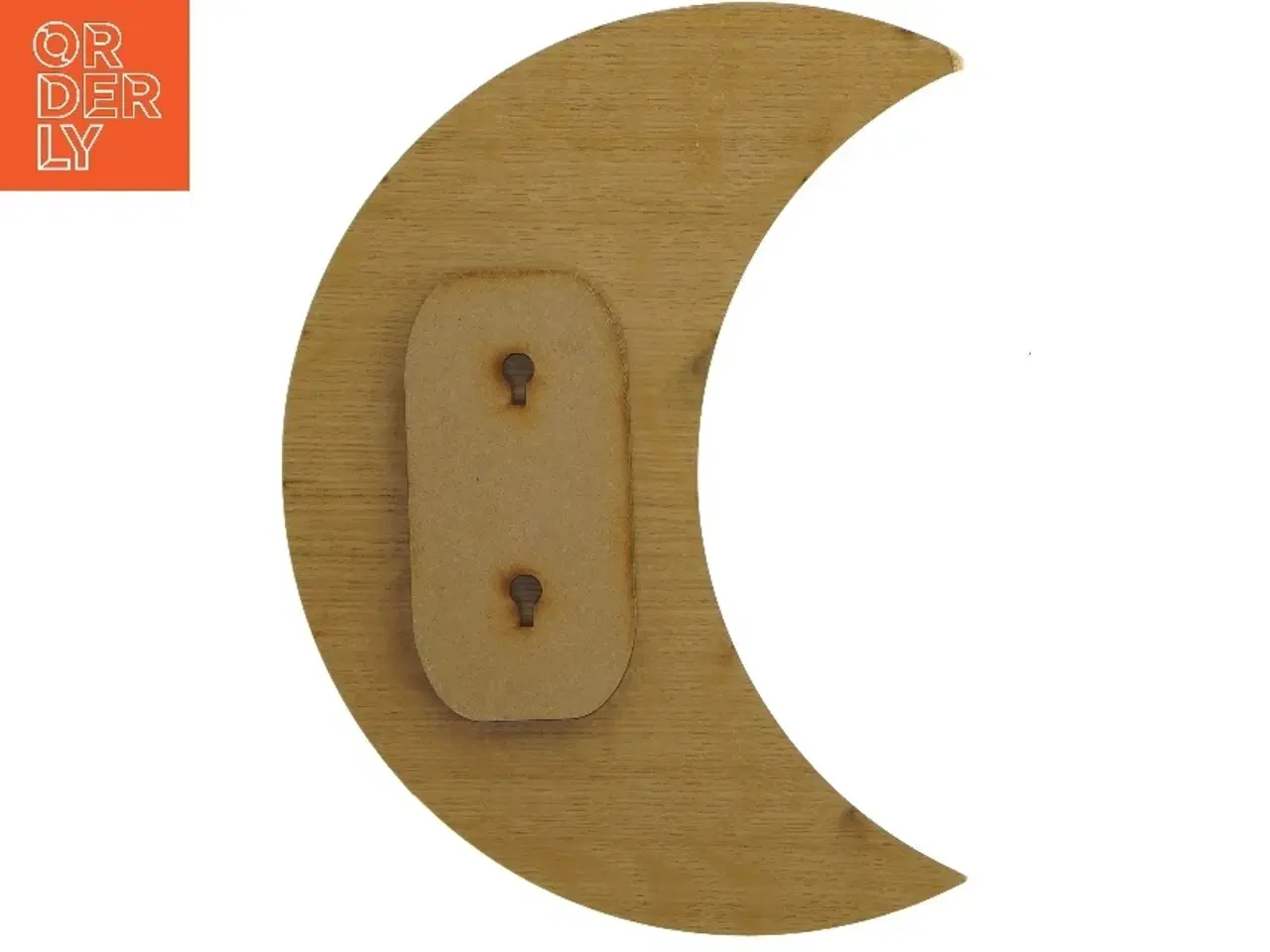 Billede 3 - Halvmånedspejl (str. 30x26,5 cm)