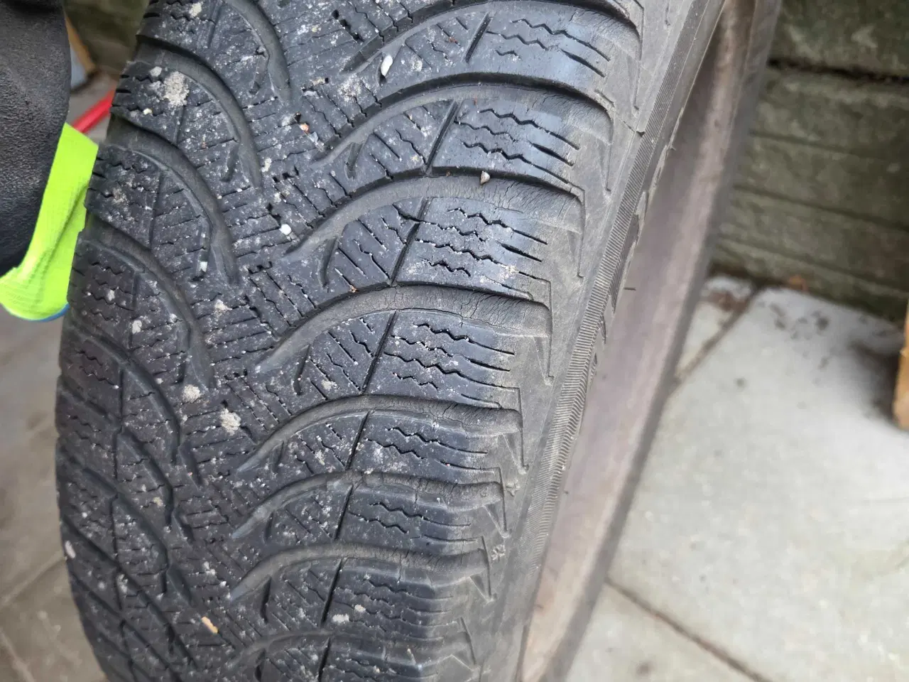 Billede 5 - MICHELIN VINTERDÆK PÅ STÅLFÆLGE 