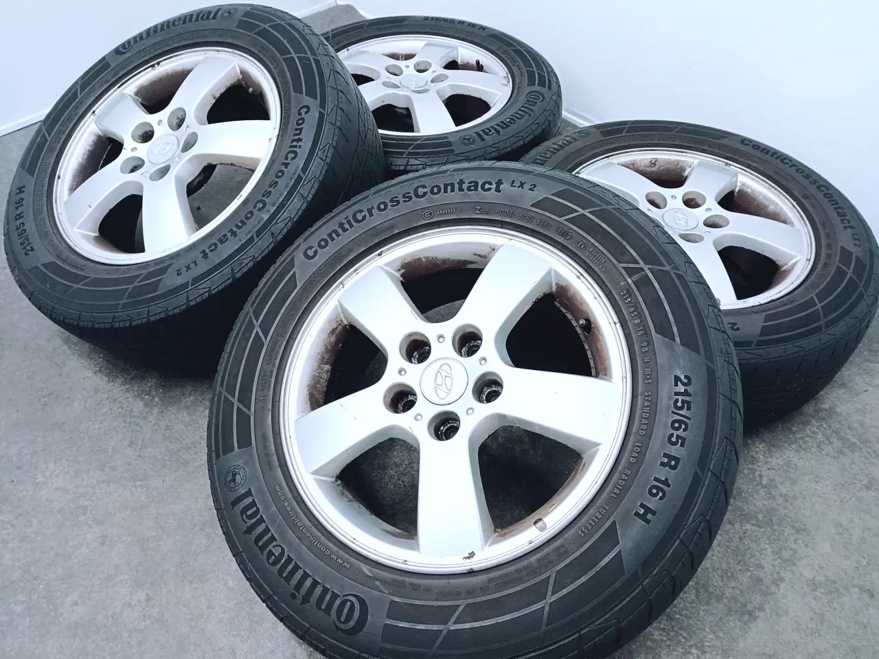 Billede 2 - 5x114,3 16" ET46 nav 67,1ø Hyundai fælge