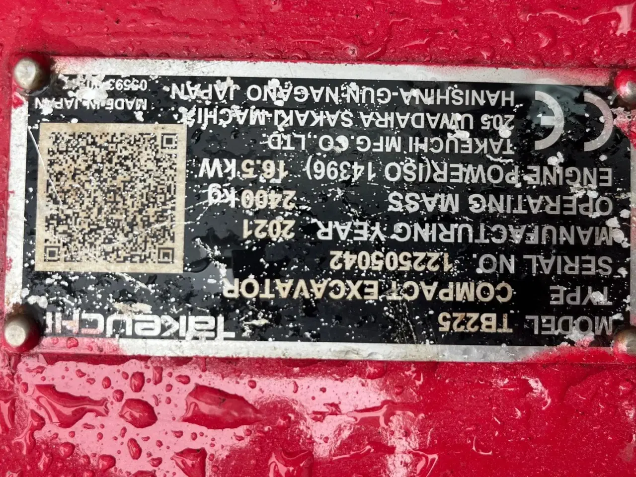 Billede 20 - Takeuchi TB225 Hydraulisk Tiltfæste, centralsmørring +3 skovle