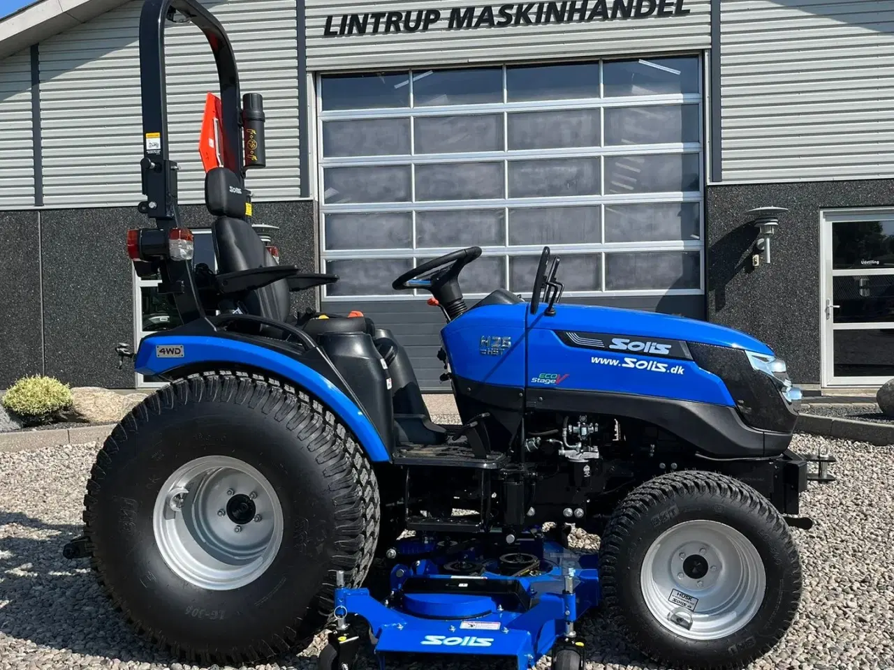 Billede 10 - Solis 26 HST Hydrostat Turf hjul og klipperbord