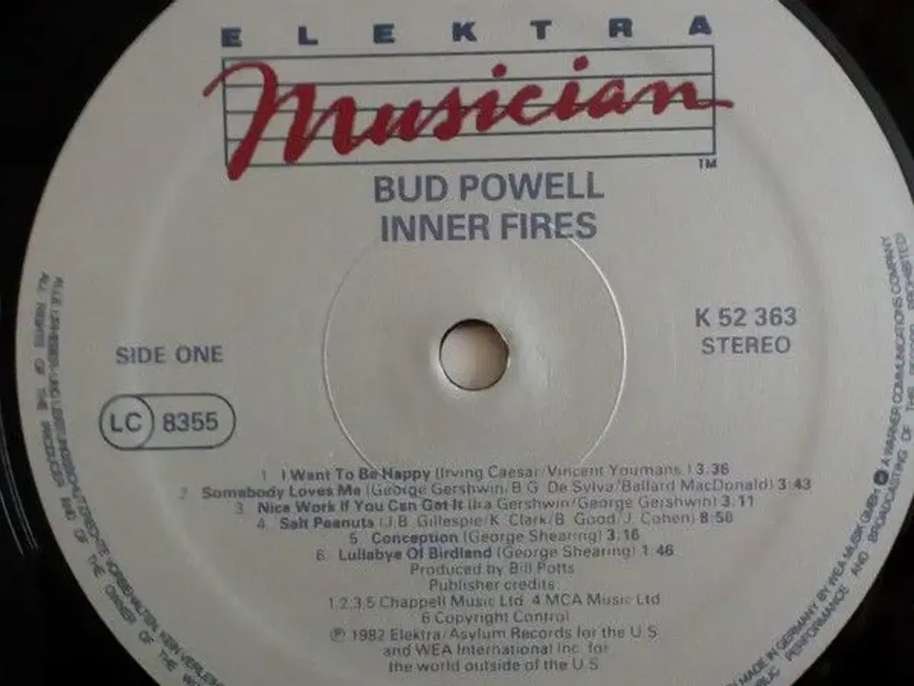 Billede 5 - bud powell - Inner Fires