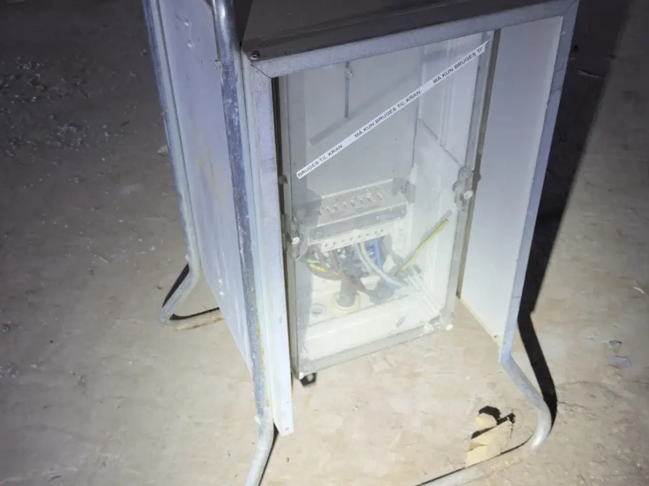 Billede 1 - Målertavle 63 A med stativ NST 63A