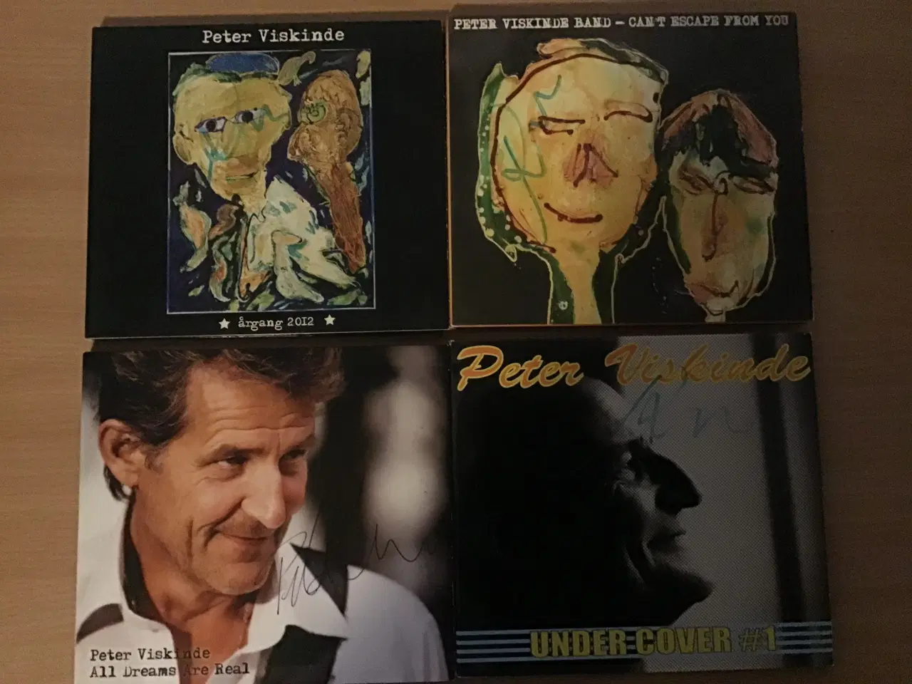 Billede 2 - Cd Peter Viskinde med autograf 6 stk.