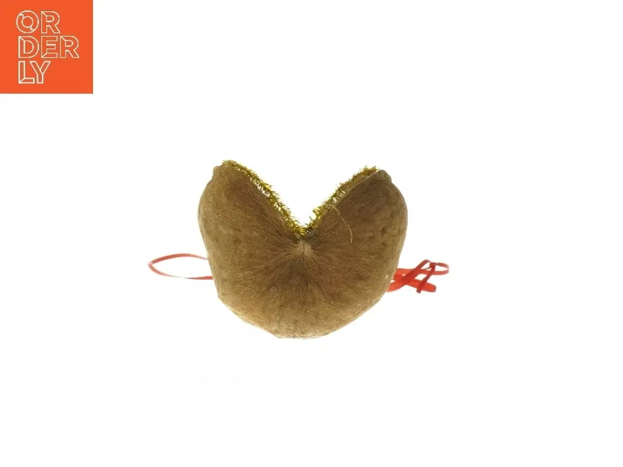 Billede 3 - Juleophæng med nisser i valnødskal (str. Ø 9 cm)