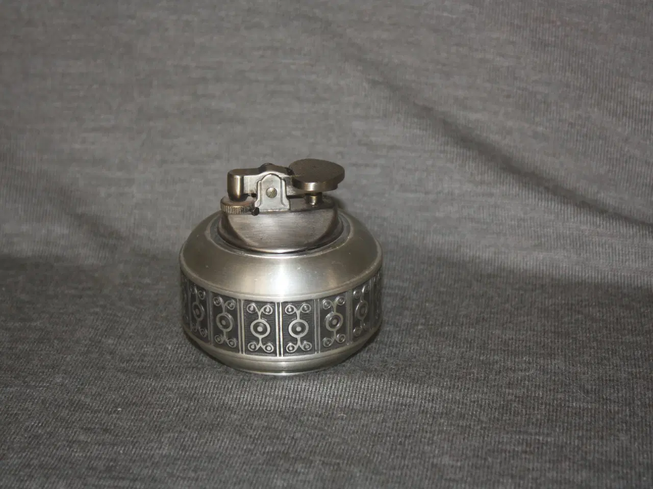Billede 3 - Bordlighter / Lighter i tin Pewter Haugrud Norway
