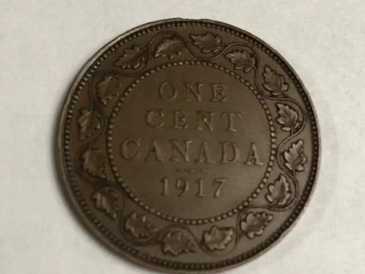 Billede 1 - One cent Canada 1917