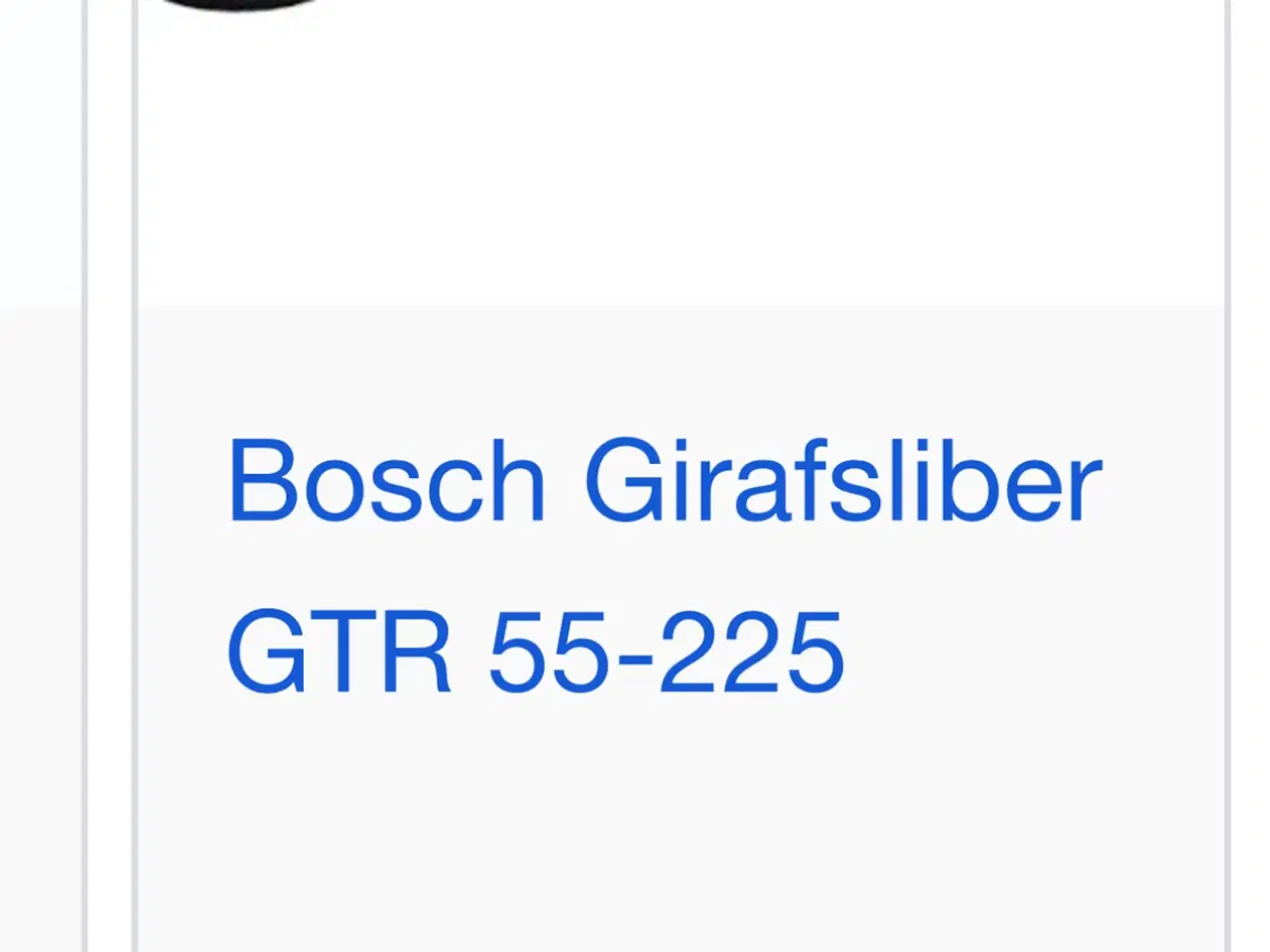 Billede 4 - Girafsliber BOSCH