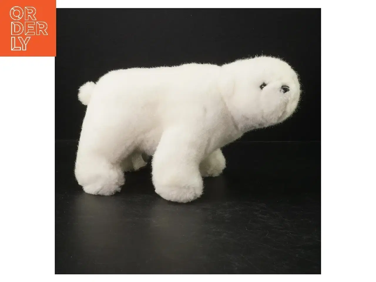 Billede 1 - Hvid bamse isbjørn (str. 31 cm)
