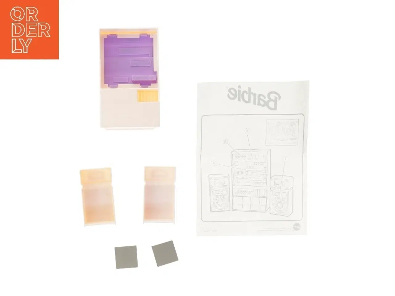 Billede 2 - Vintage Barbie underholdningscenter fra Barbie (str. 13x7,5 cm)