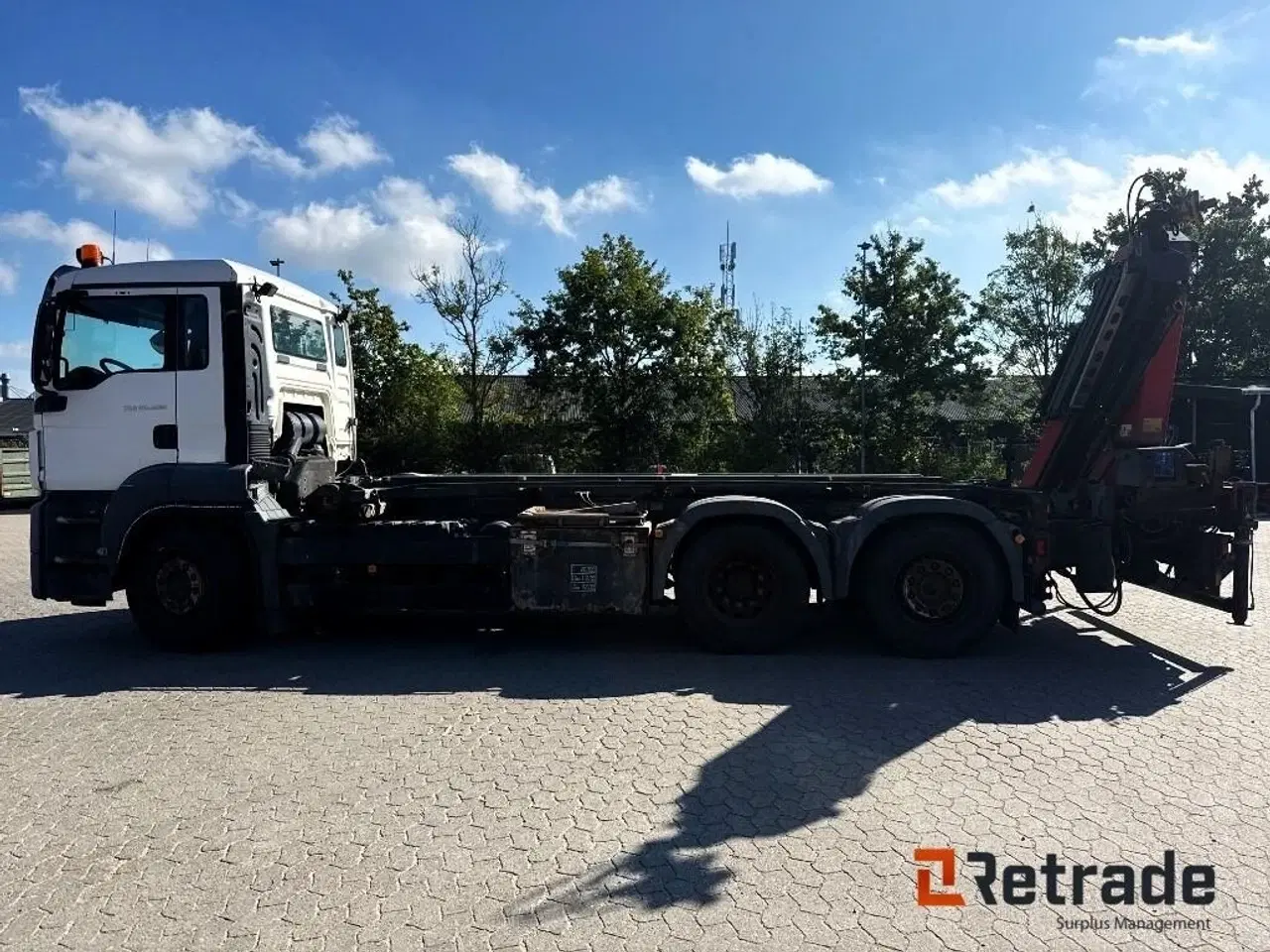 Billede 4 - MAN TG 26. 6X2-4 LL med hejselad og bagmonteret kran