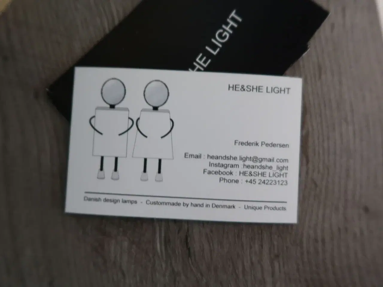 Billede 4 - Bordlampe HE&SHE LIGHT