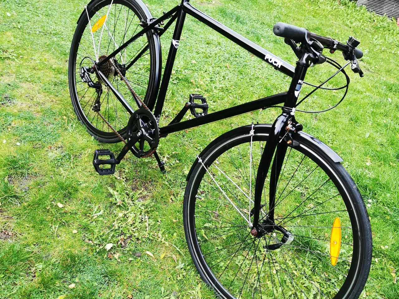 Billede 6 - PUCH 28"  57cm høj 7 gear.  Nyt Stænkskærm for og