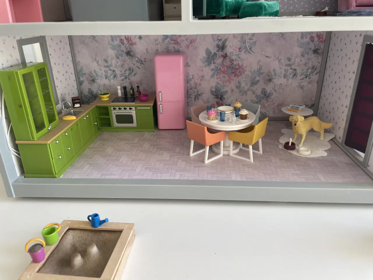 Billede 2 - Lundby dukkehus med tilbehør 