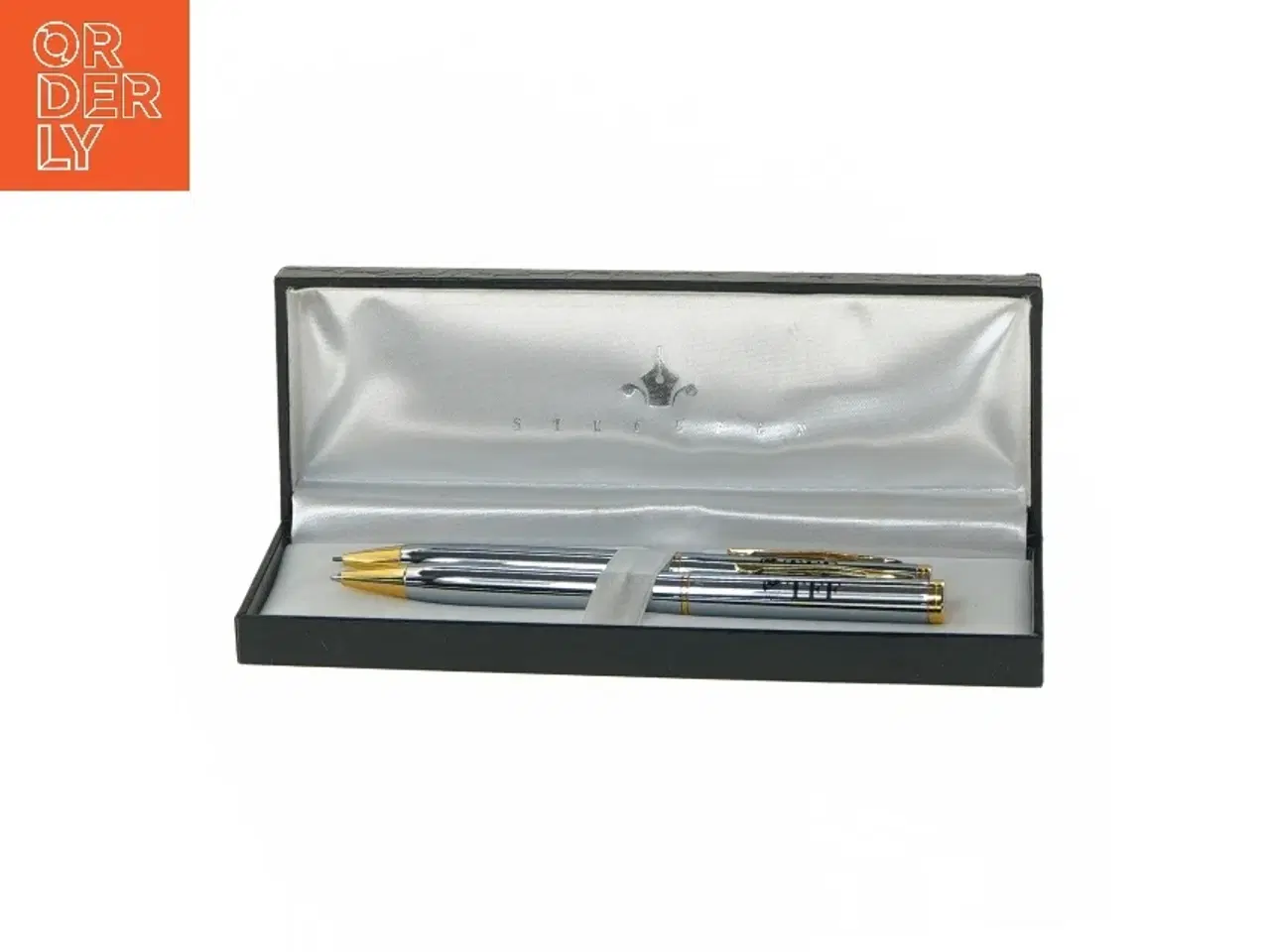 Billede 1 - Sæt med pen og mekanisk blyant fra Steelpen (str. 18x6 cm)