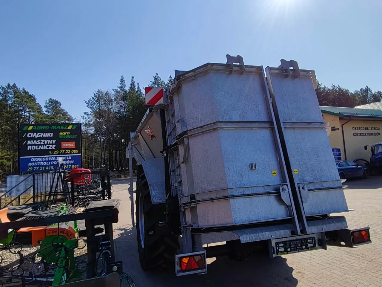 Billede 18 - N-114 ZEUS GØDNINGSSPREDER HELT NY!!